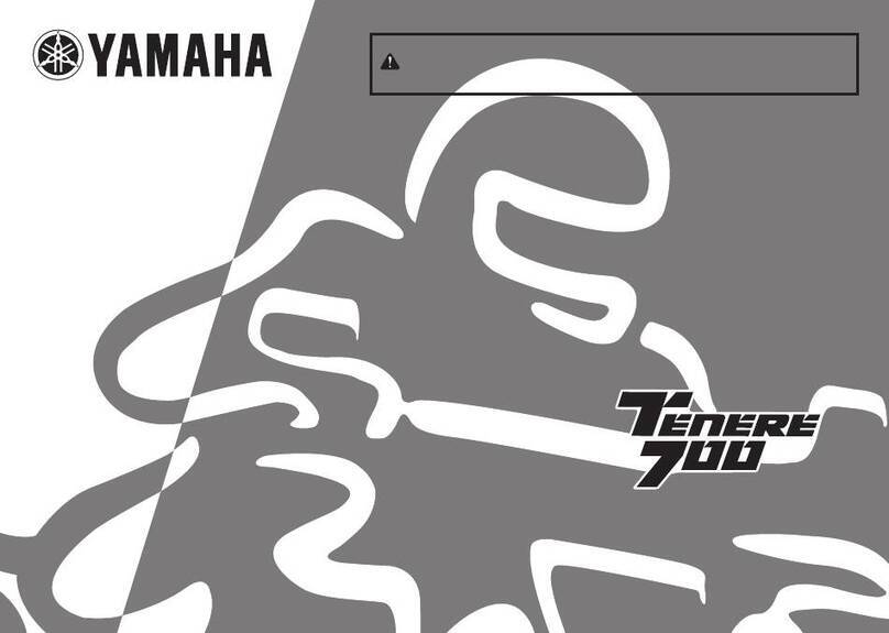Yamaha Tenere 700 User manual