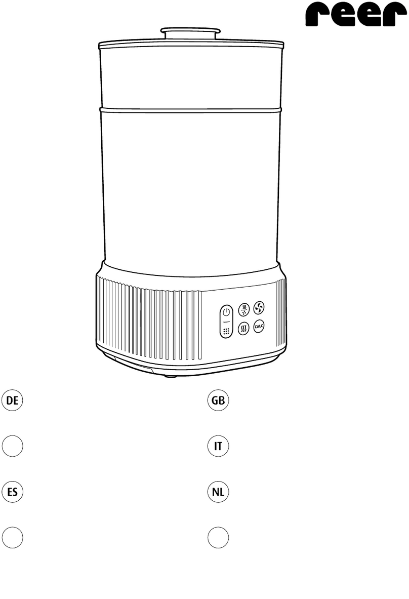 Reer VapoDryS instruction manual
