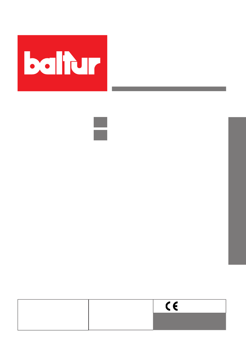 baltur TBG 480 ME instruction manual baltur TBG 480 ME instruction manual