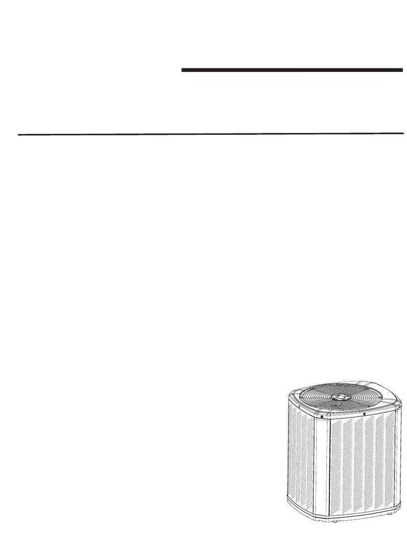 Trane 4TTB6018A Assembly instructions