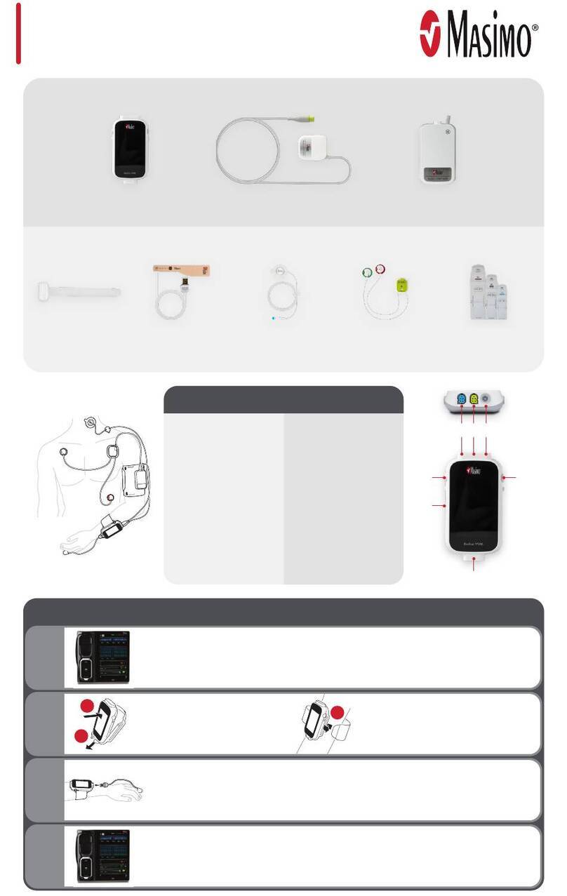 Masimo Radius VSM quick start guide Masimo Radius VSM quick start guide