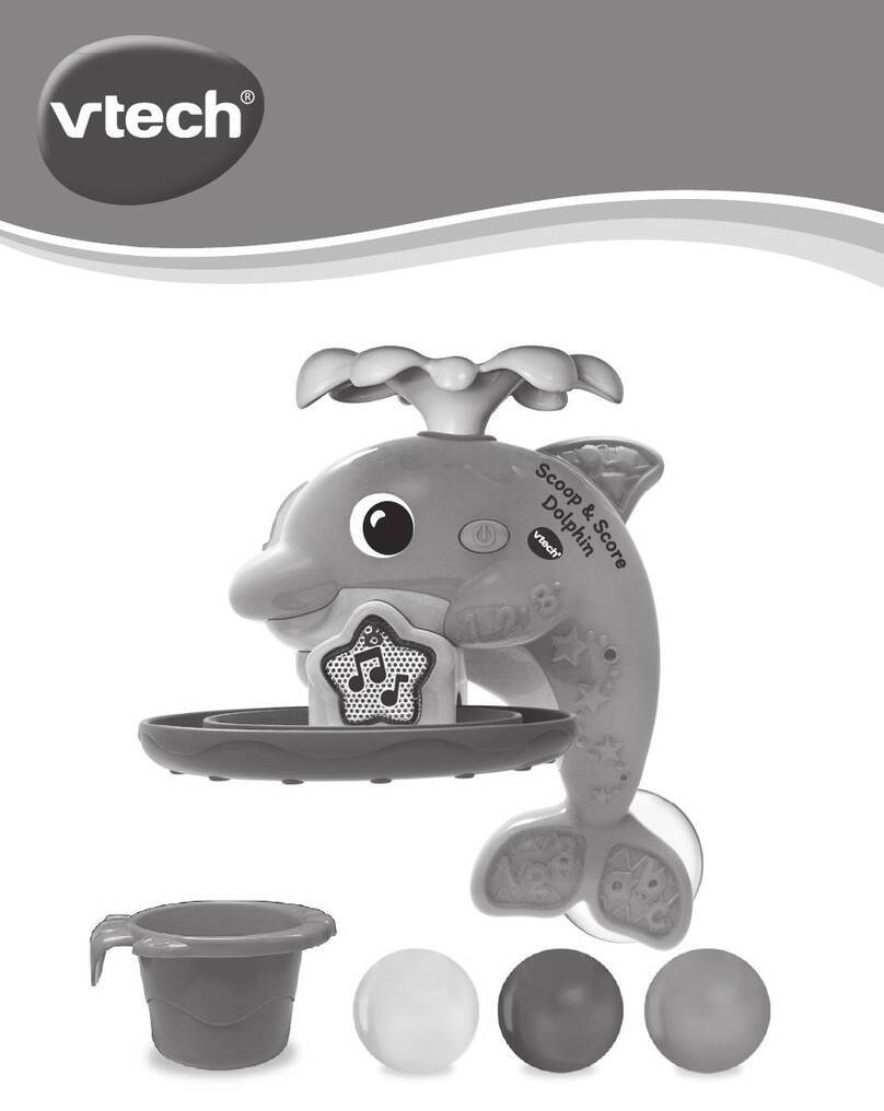 V-tech Scoop & Score Dolphin User manual