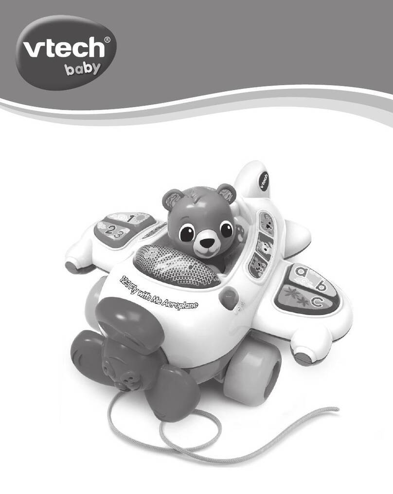 VTech Baby 123 Fly with Me Aeroplane User manual VTech Baby 123 Fly with Me Aeroplane User manual