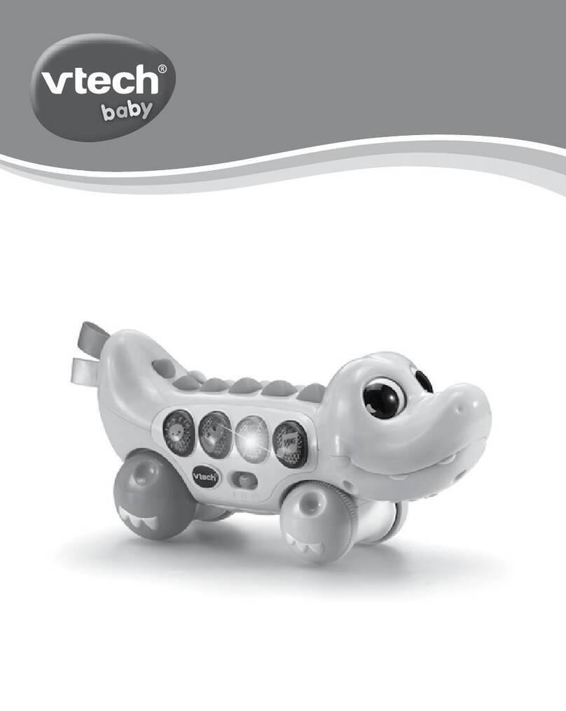 VTech Baby Squishy Spikes Alligator User manual VTech Baby Squishy Spikes Alligator User manual