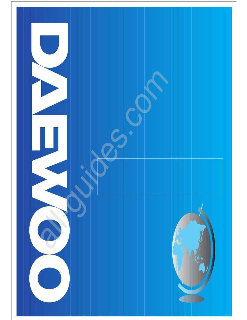 Daewoo FR-5101NT Service manual