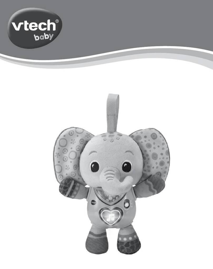VTech Baby Cuddle & Sing Elephant User manual
