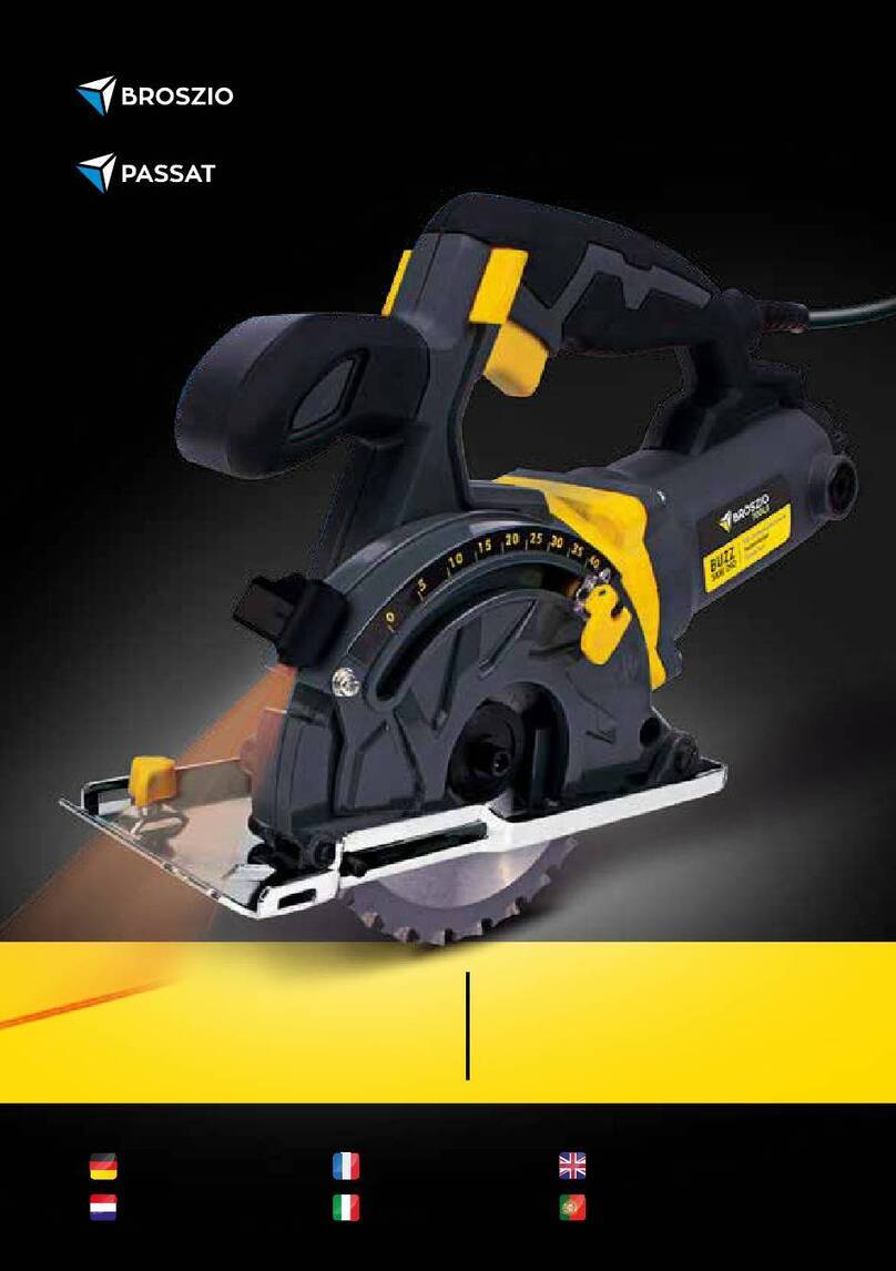 Passat BROSZIO BUZZSAW D42 manual