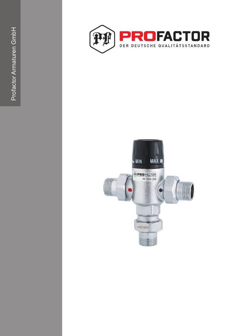 Profactor PF RVM 395.15 User manual