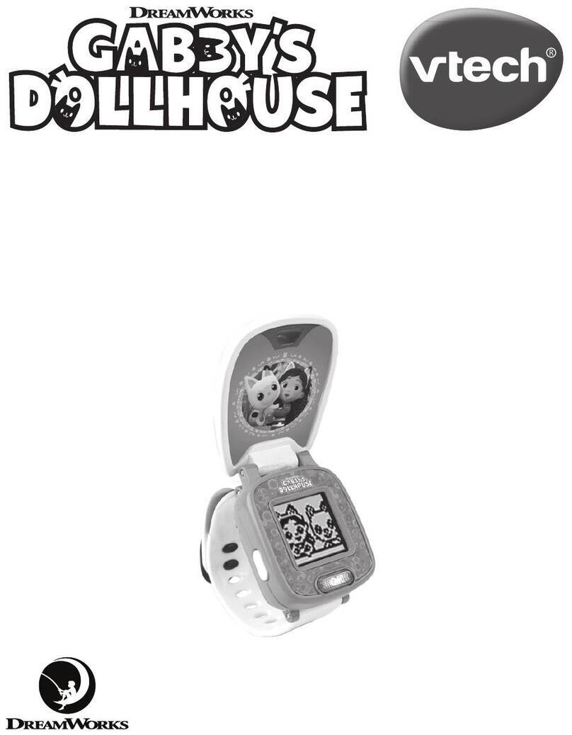 V-tech DREAMWORKS Gabby's Dollhouse Pandy Paws' Paw-Tastic... User manual