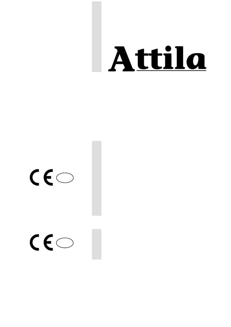Attila PRF 960 Installation and operating instructions