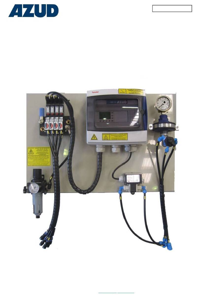 AZUD FBC 103 SW user manual