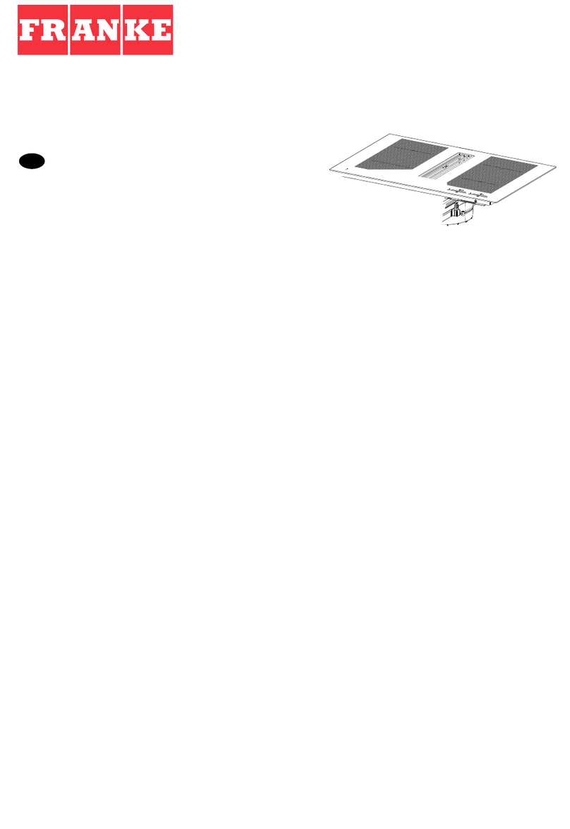 Franke FMA 8391R HI User manual Franke FMA 8391R HI User manual