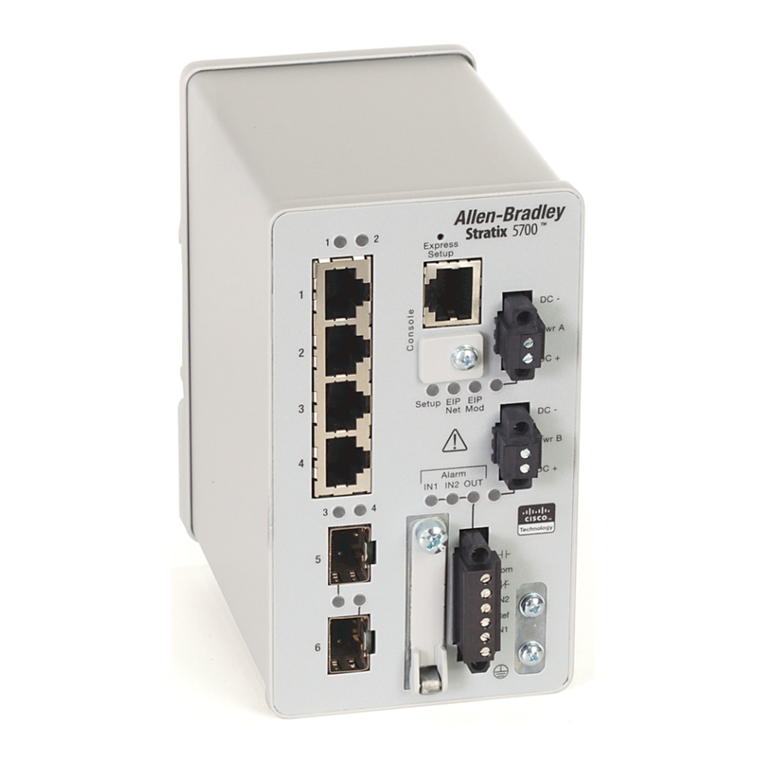 Allen-Bradley Stratix 5700 quick start guide