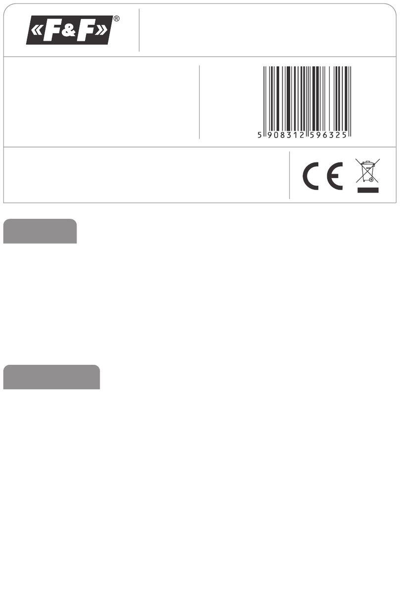 F&F DRM-05 User manual