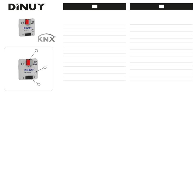 DINUY EM KNT 002 manual