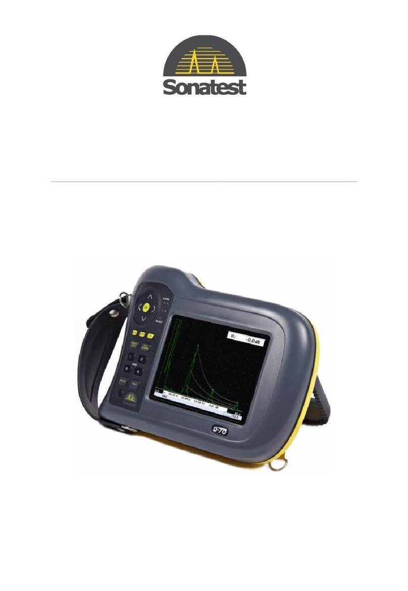 Sonatest Masterscan D-70 user guide
