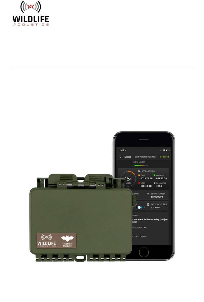 WILDLIFE Song Meter Mini Bat 2 user guide