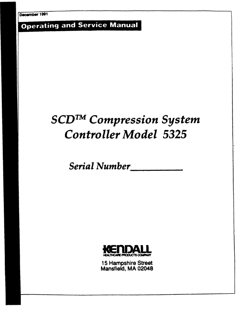 kENDALL SCD 5325 Service manual