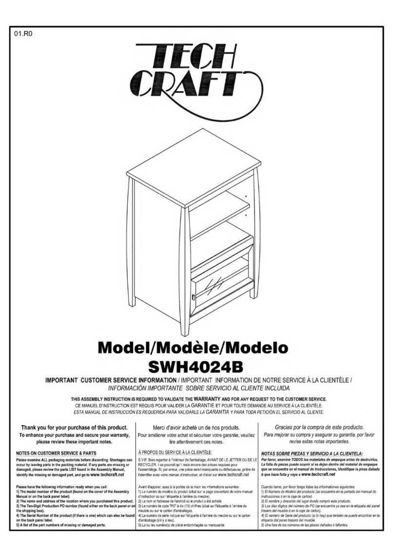 Tech Craft SWH4024B User manual