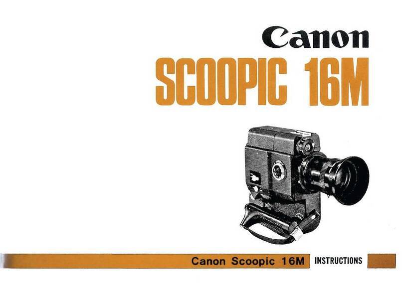Canon SCOOPIC 16M instructions