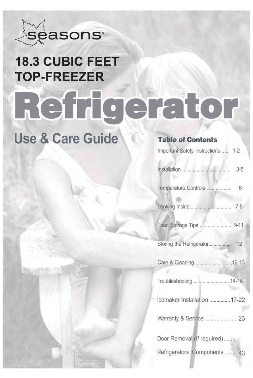 SeasonsComfort STMR183PE1W Use & care guide SeasonsComfort STMR183PE1W Use & care guide