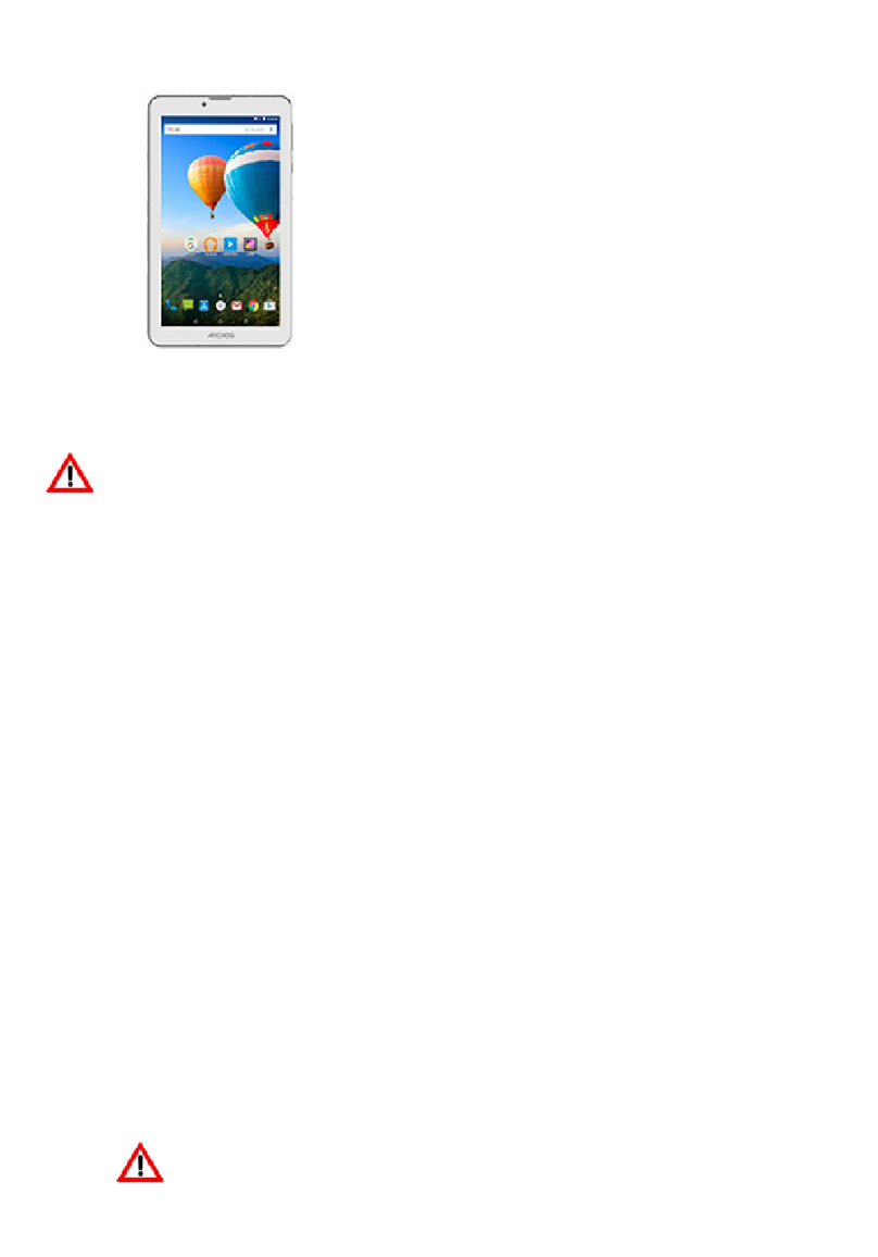 Archos 70 Xenon User manual