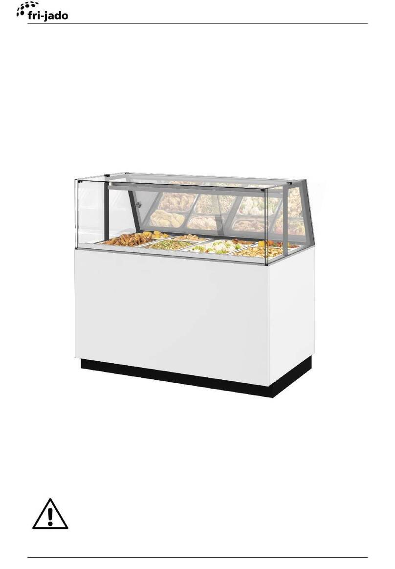 Fri-Jado Deli Counter-Hot User manual