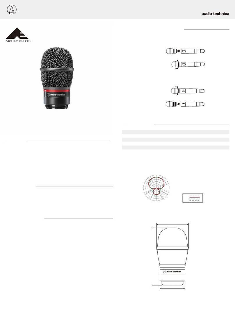 Audio Technica ATW-C6100 User manual
