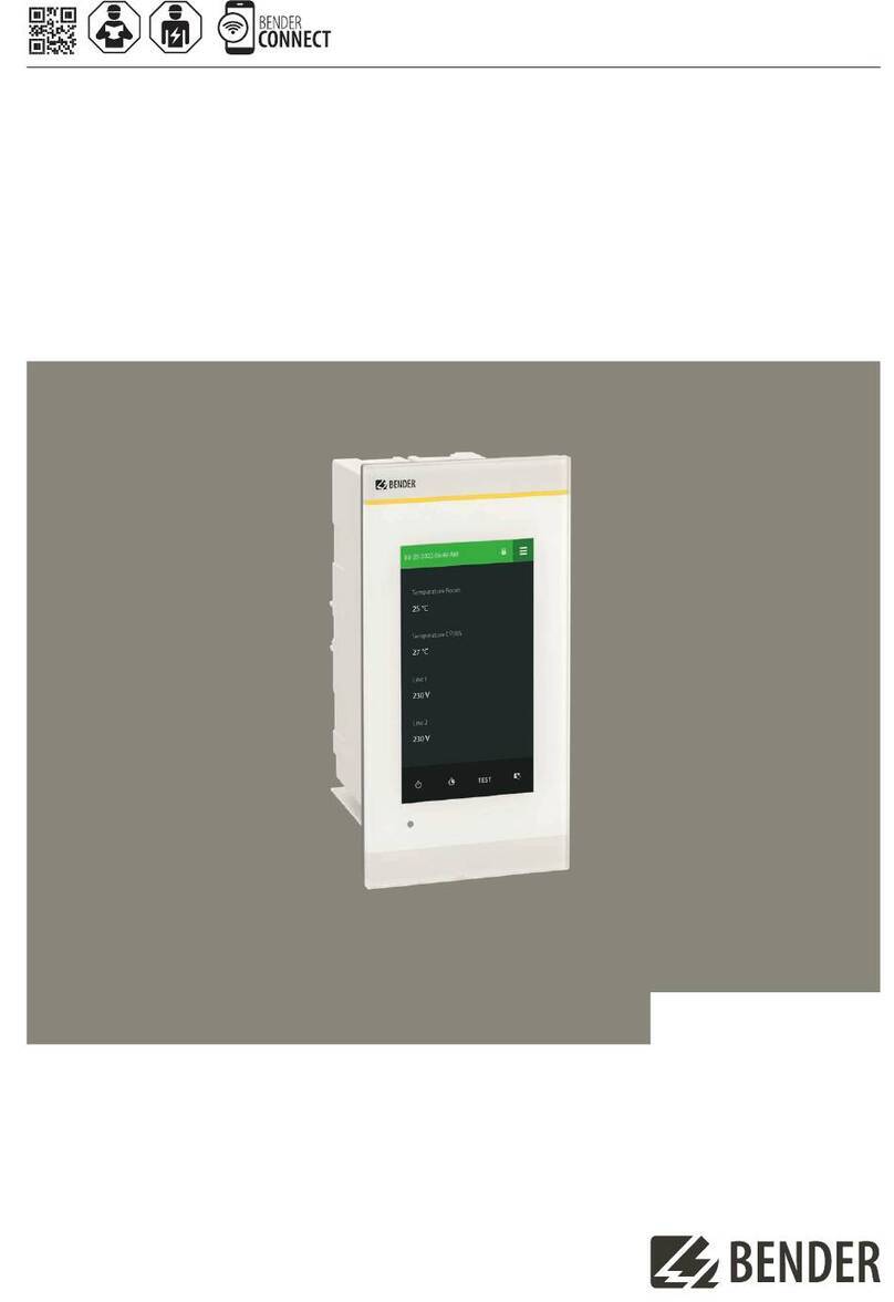 Bender COMTRAXX CP305 quick start guide