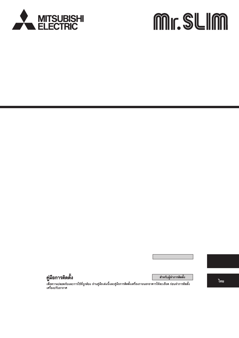 Mitsubishi Electric Mr. Slim PSY-SP KA Series User manual