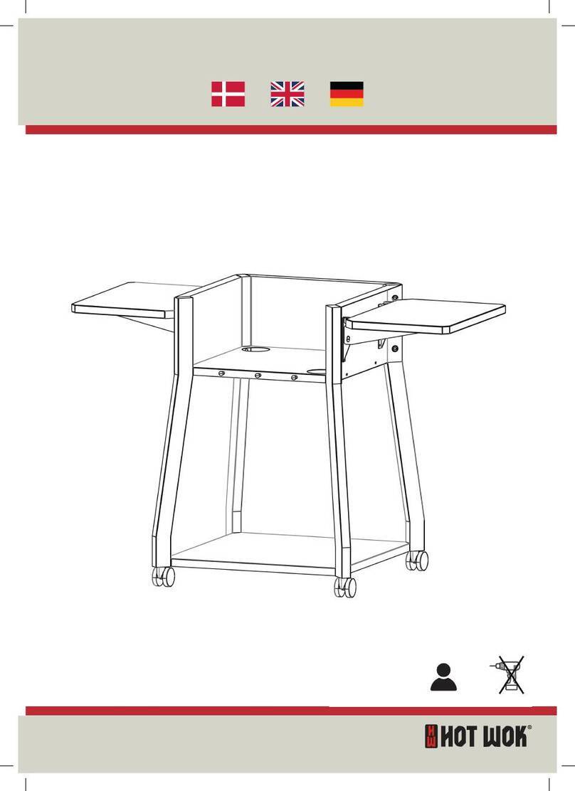 Hot Wok COMFORT Assembly instruction