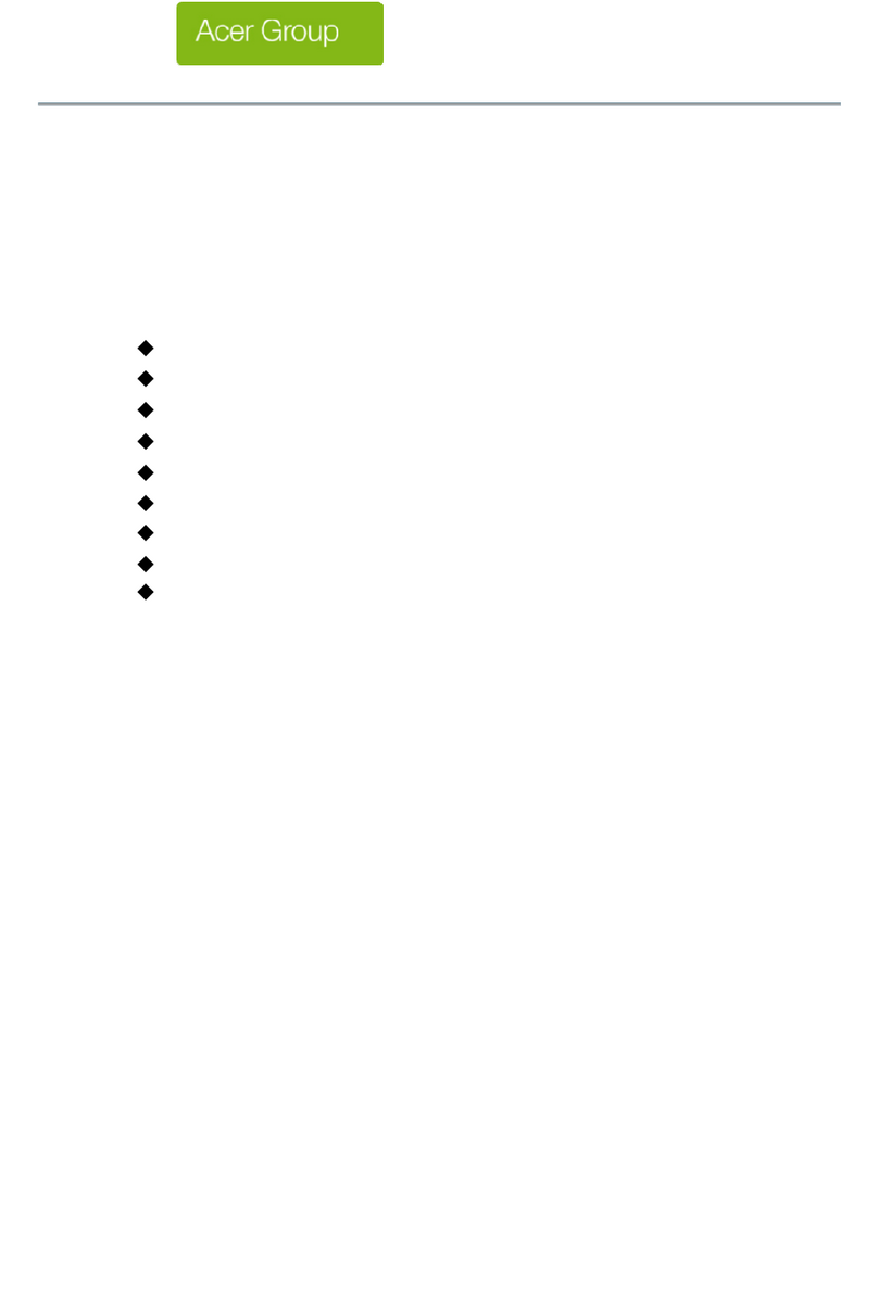 Acer MT1BF User manual