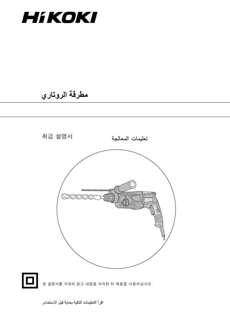 HIKOKI DH 28PBY User manual HIKOKI DH 28PBY User manual