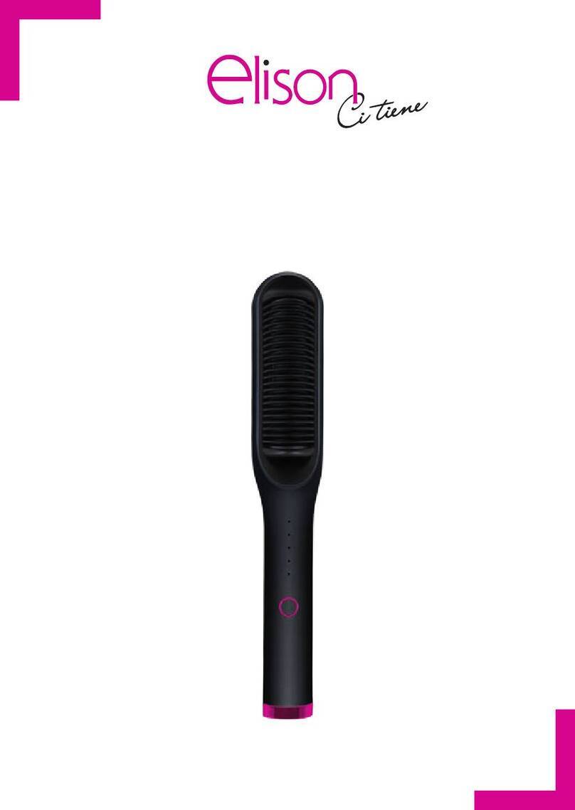 Elison SMOOTHING STYLING BRUSH manual