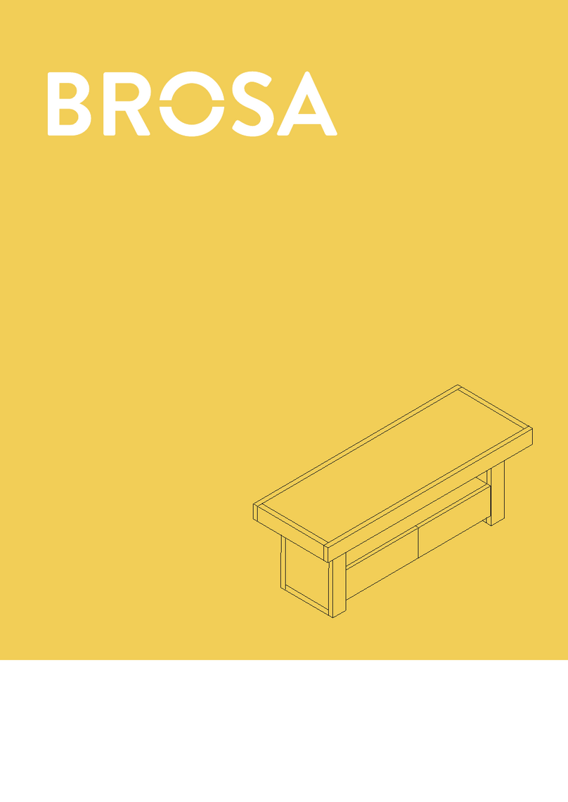 BROSA Haruki Entertainment Unit Assembly guide