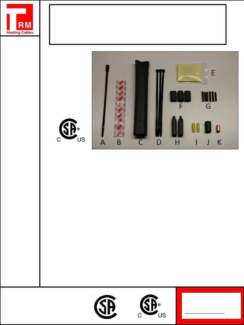 TRM SR-ACC-SPL Installation instructions manual