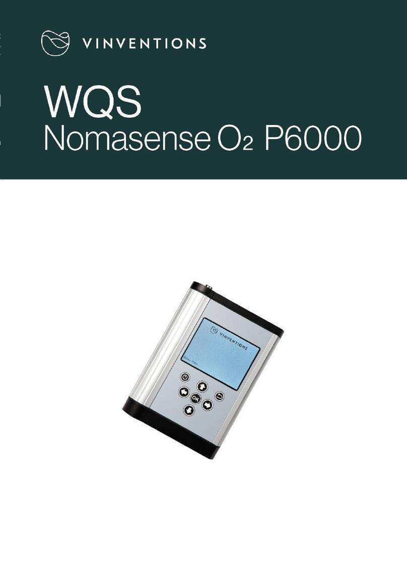 VINVENTIONS WQS Nomasense O2 P6000 manual