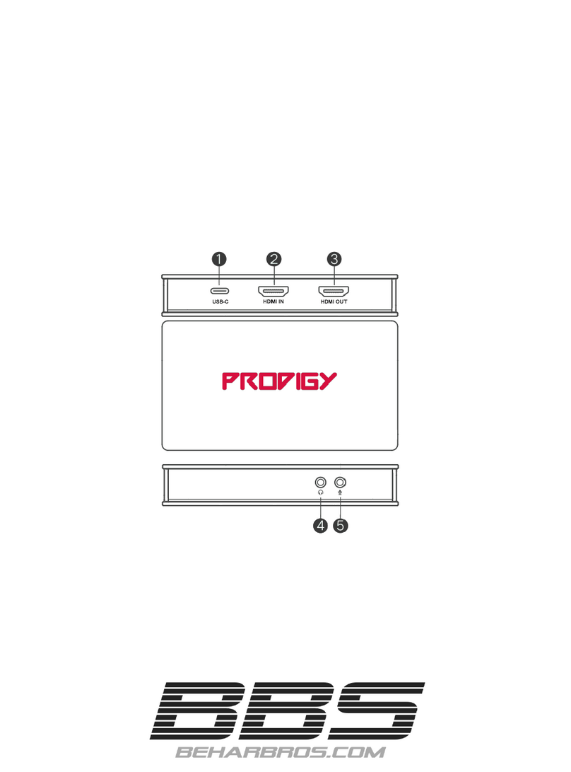 BBS PRODIGY instruction manual