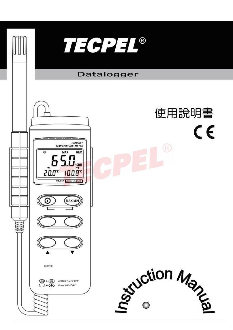 TECPEL DTM-320 instruction manual