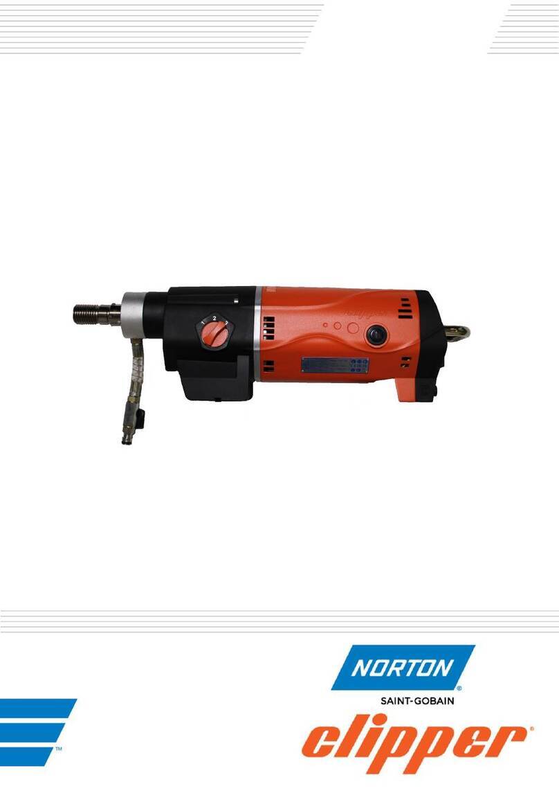 SAINT-GOBAIN NORTON clipper CDM 354 user manual
