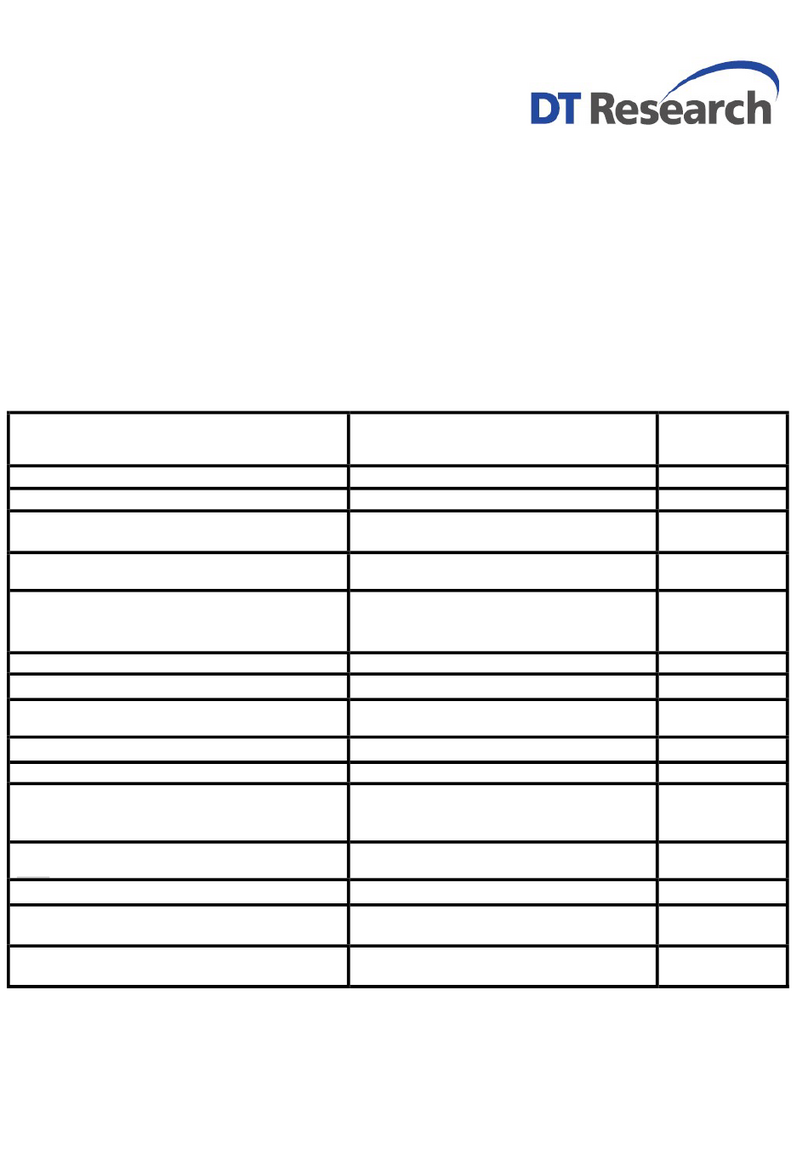 DT Research 302MD Product End-of-Life Disassembly Instructions
