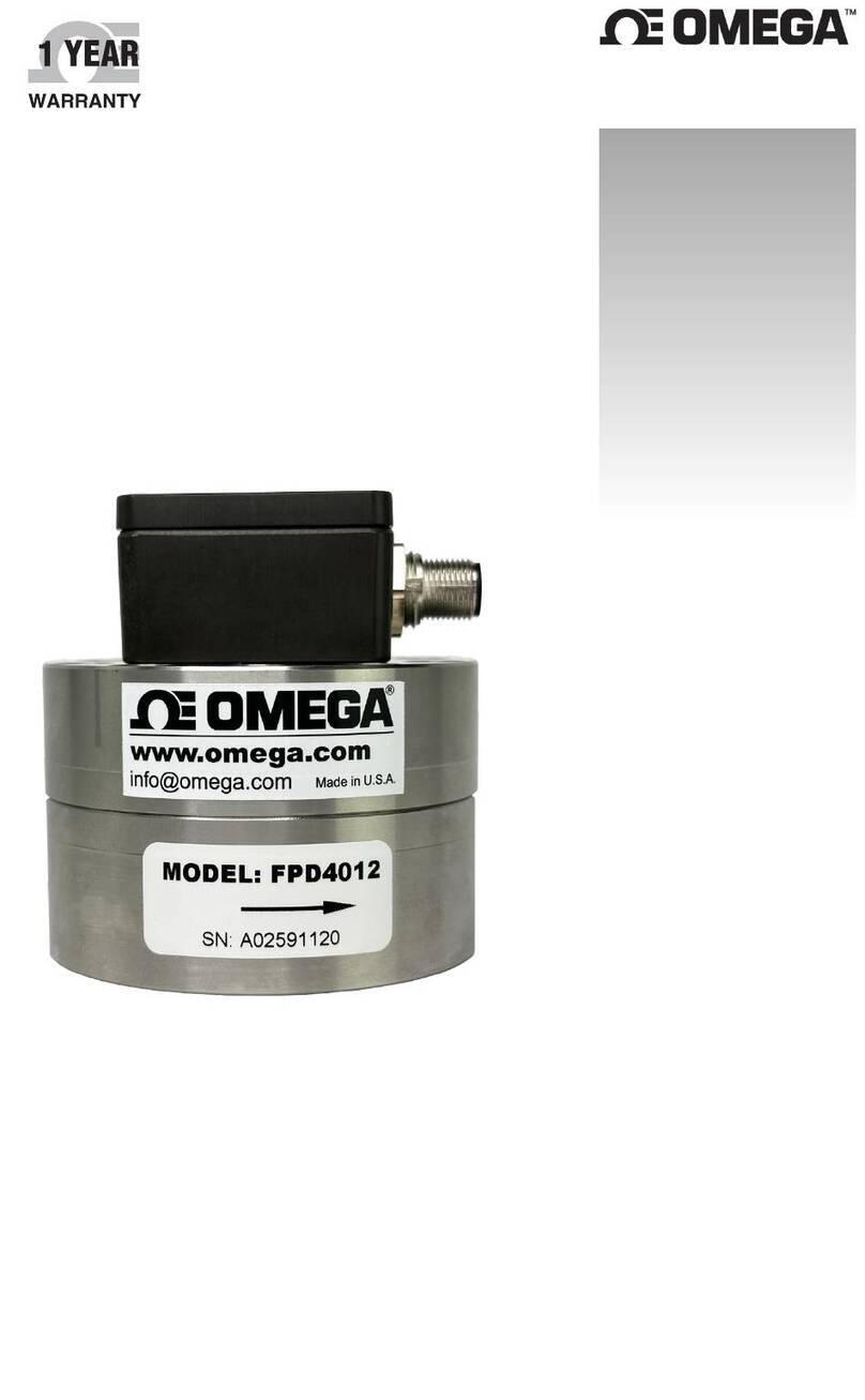 Omega FPD-4000 Series User manual
