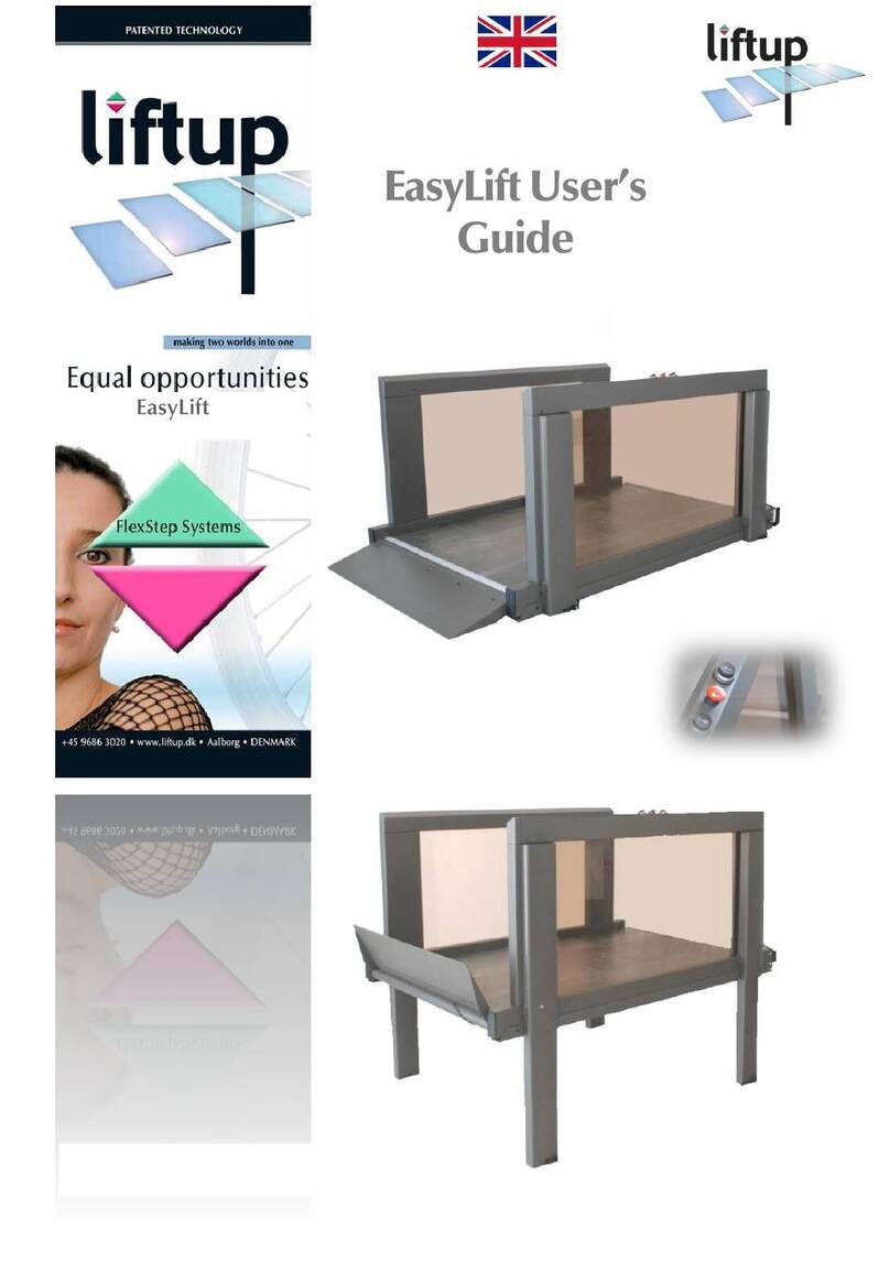 liftup EasyLift 800 V3 PLUS user guide