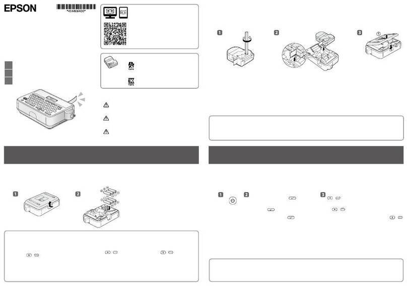 Epson LABELWORKS DBL-PX200K-LW User manual
