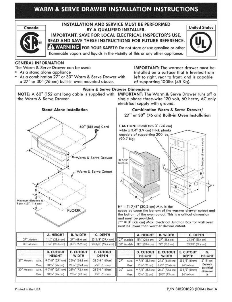 Kenmore Pro 79046913510 User manual