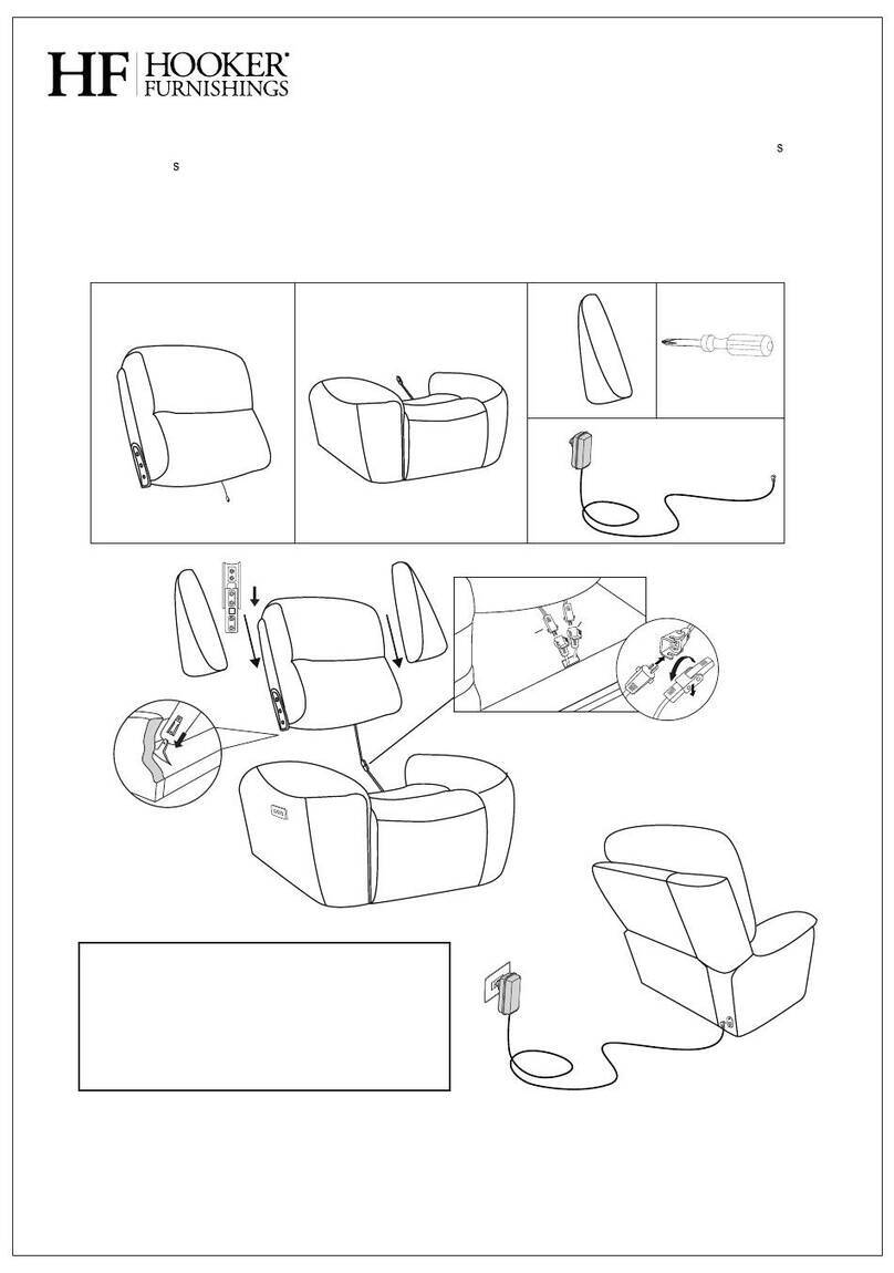 Hooker Furniture Duncan SS635-PHZL1-082 Assembly instruction