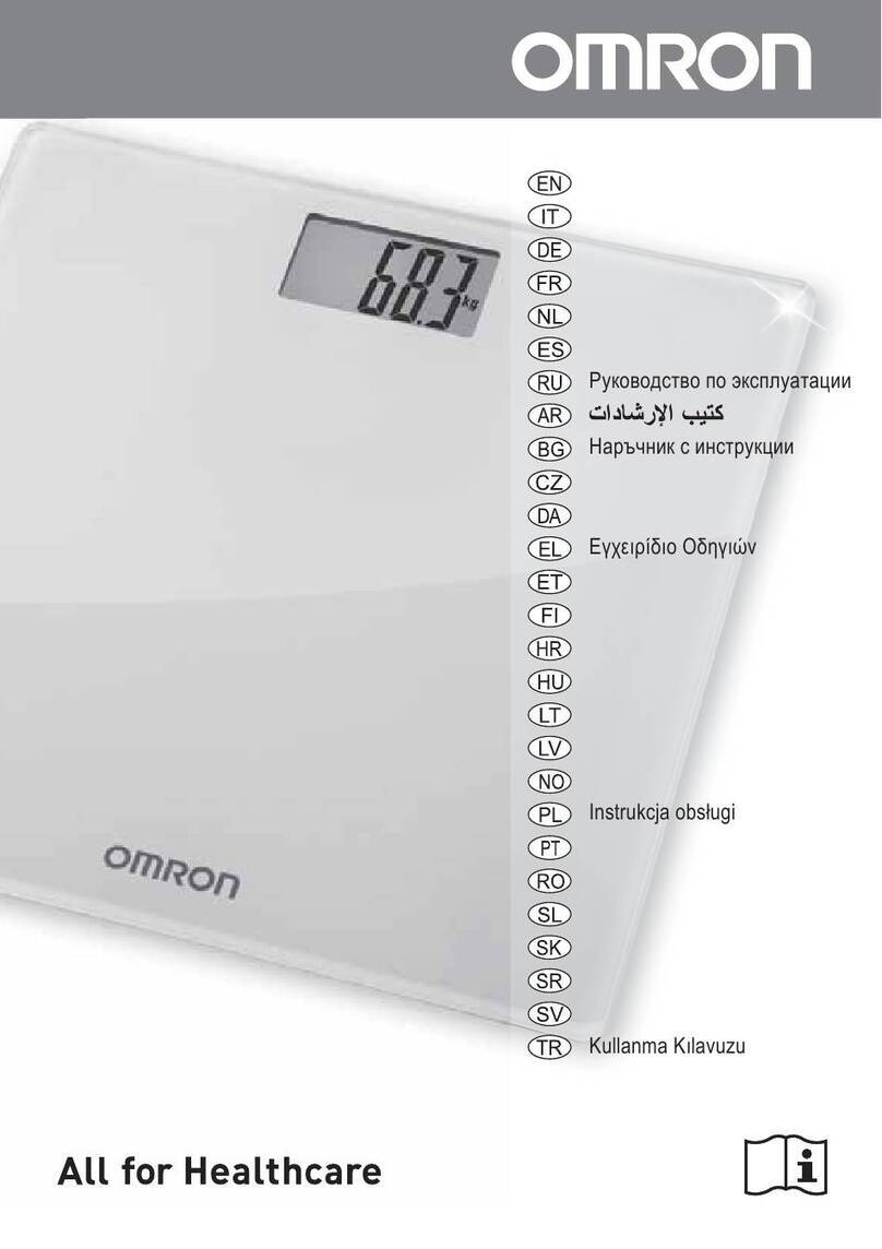 Omron HN289 User manual
