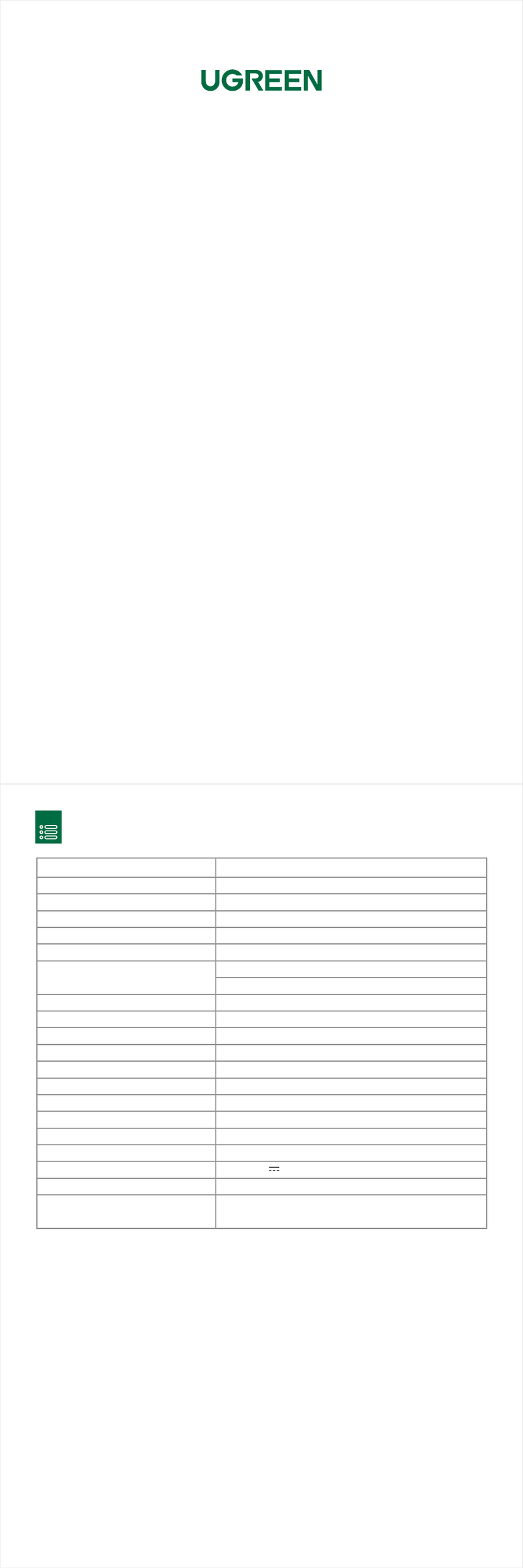 UGREEN CM667 User manual