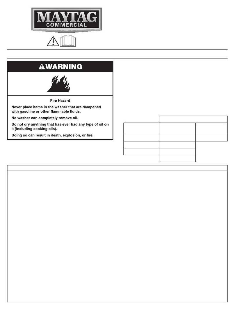 Maytag MHN33PRTGW User manual