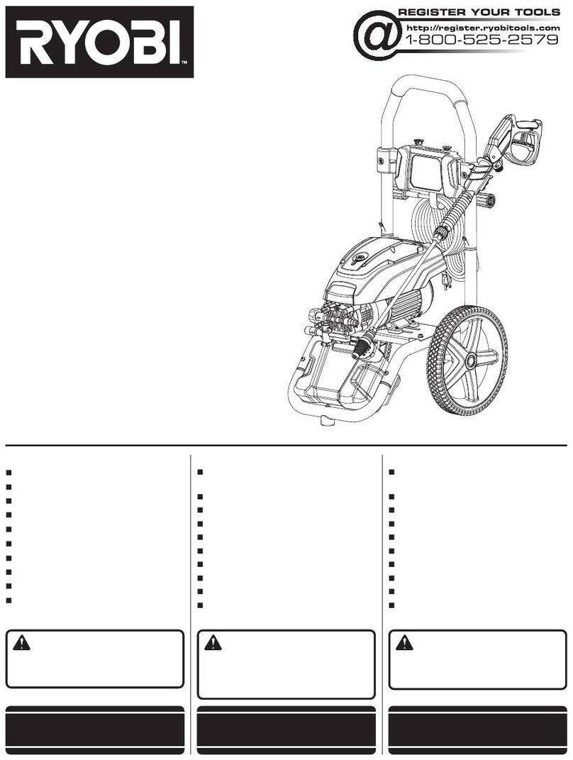 Ryobi RY142500 Operator's manual